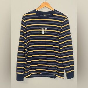 HUF Long Sleeve Striped Tee | Medium